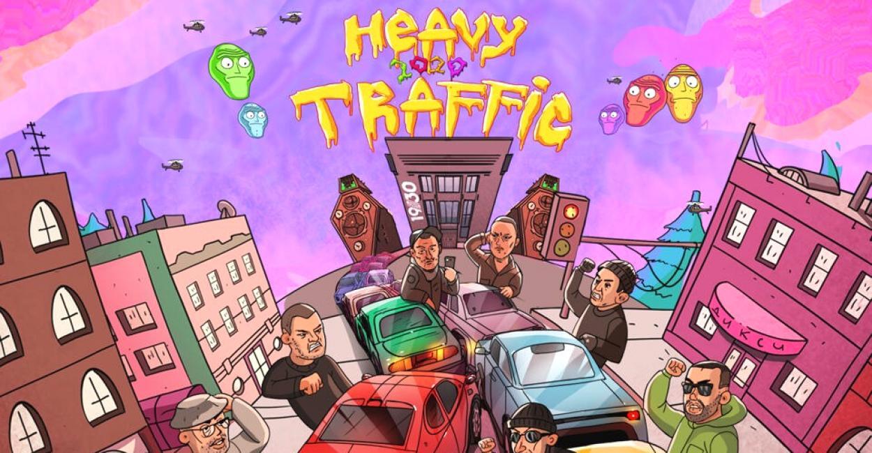 скачать клип ГУФ - Heavy Traffic 2020 - Live