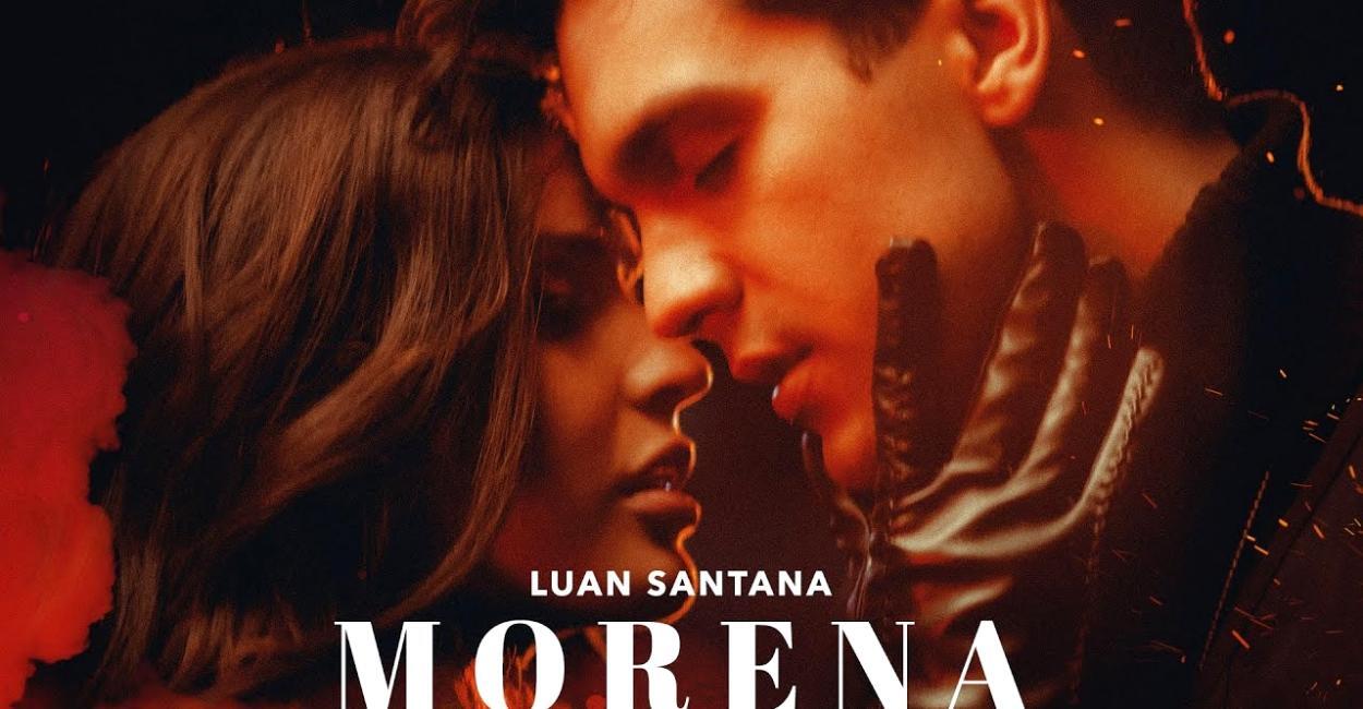 скачать клип Luan Santana - MORENA