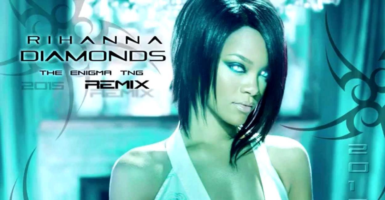 скачать клип Rihanna - Diamonds - Remix